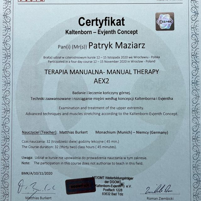 Powiększ obraz: certificate 10