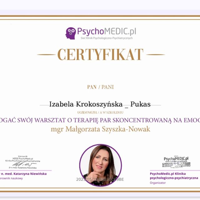 Powiększ obraz: certificate 20