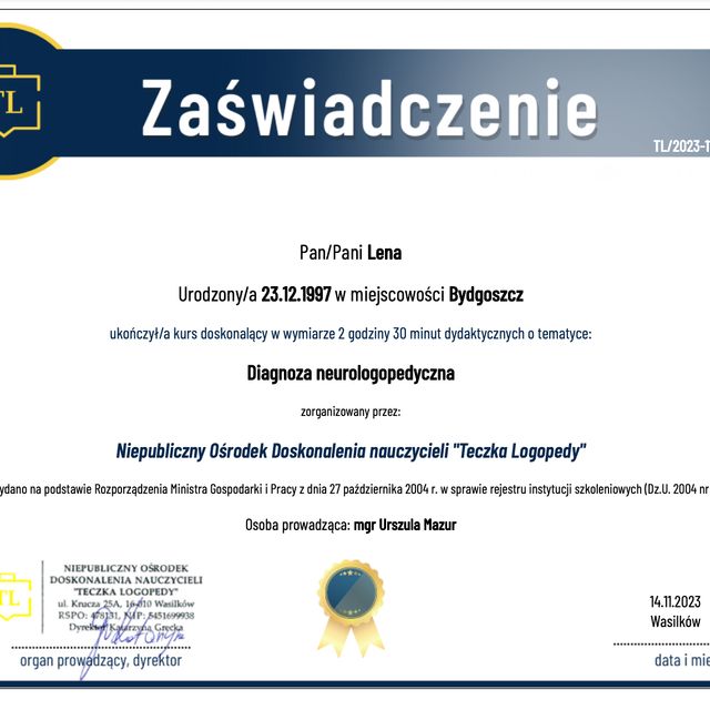 Powiększ obraz: certificate 12