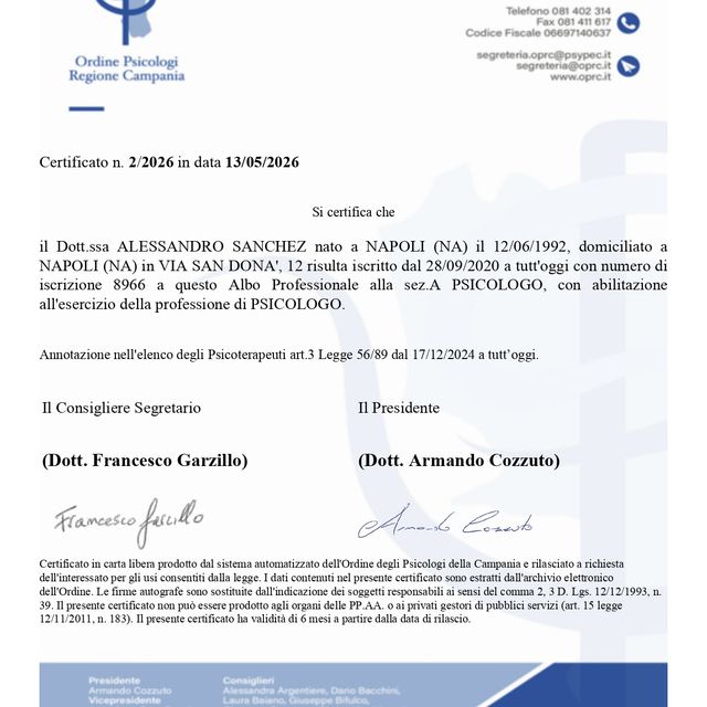 Ingrandire l'immagine: certificate 3