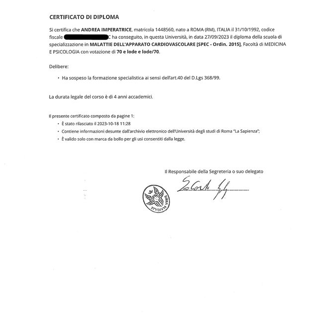 Ingrandire l'immagine: certificate 3