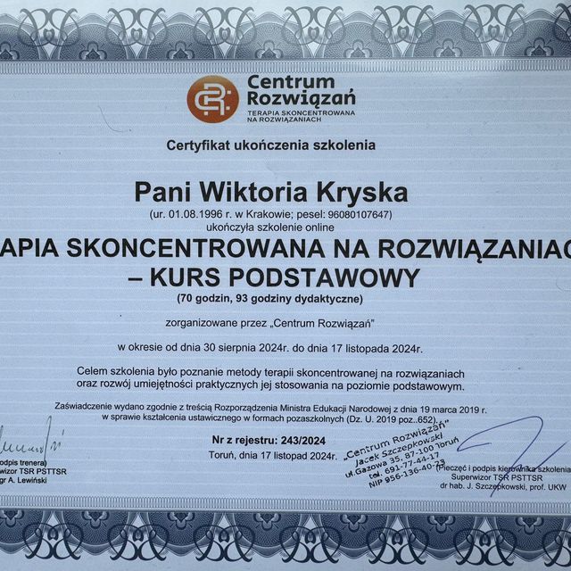 Powiększ obraz: certificate 10