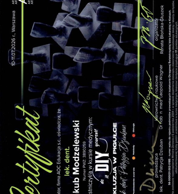 Powiększ obraz: certificate 8