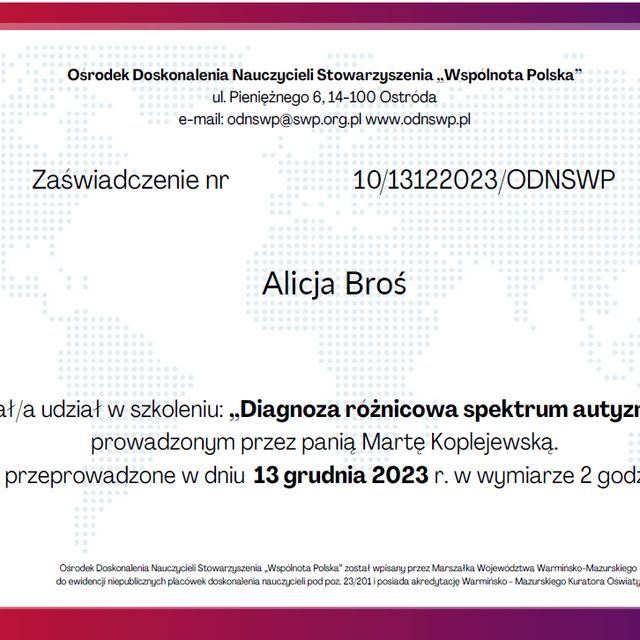 Powiększ obraz: certificate 2