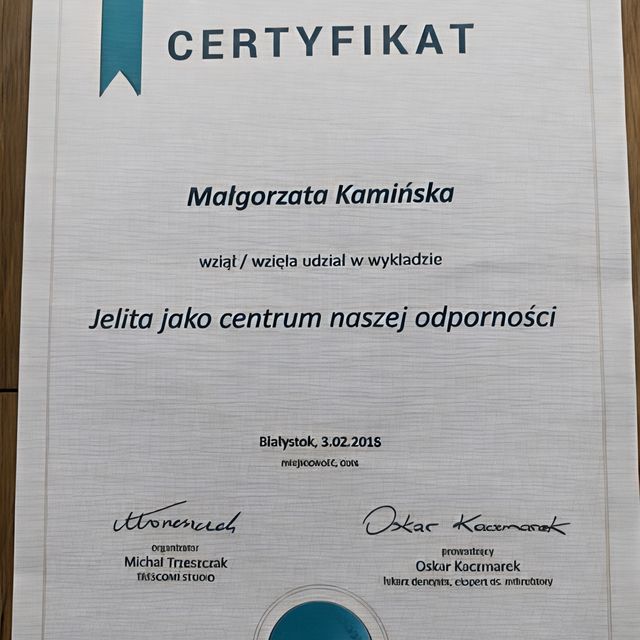 Powiększ obraz: certificate 14