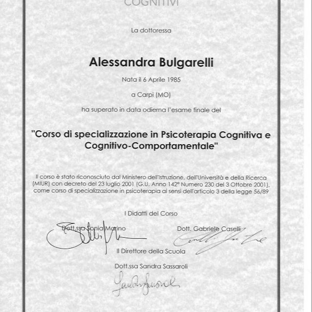 Ingrandire l'immagine: certificate 1