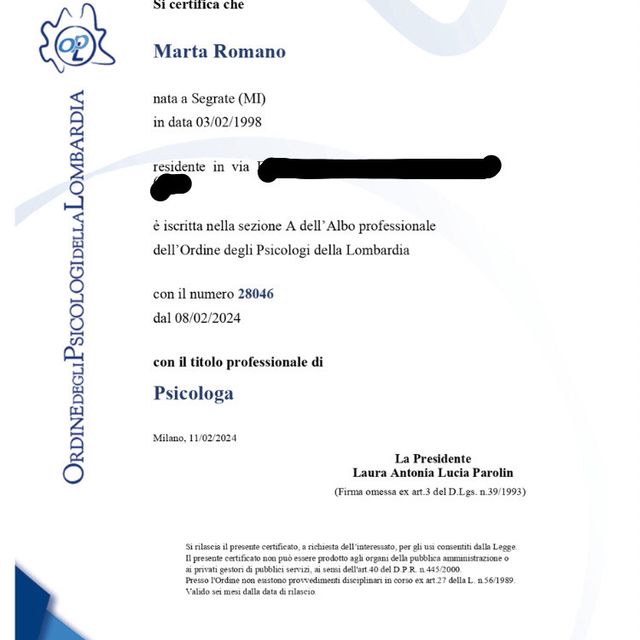 Ingrandire l'immagine: certificate 2