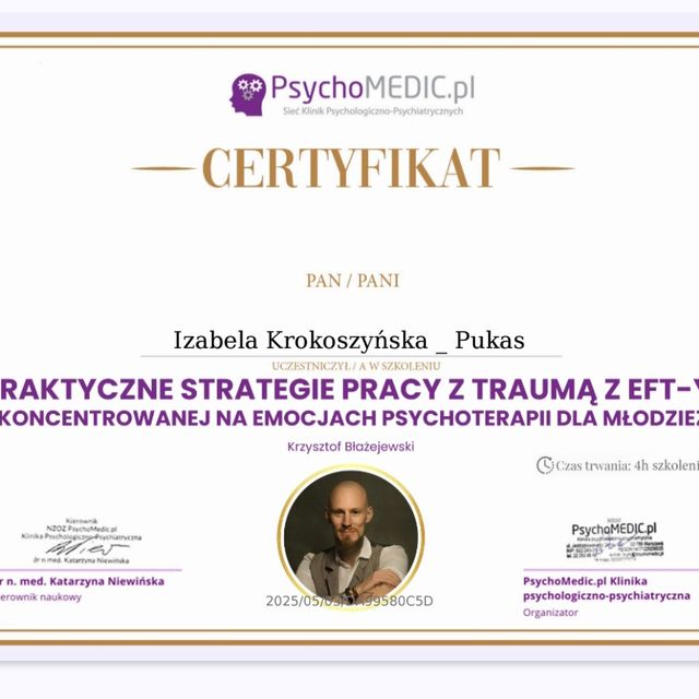 Powiększ obraz: certificate 71