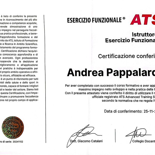 Ingrandire l'immagine: certificate 2