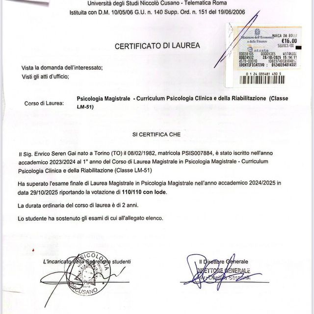 Ingrandire l'immagine: certificate 1