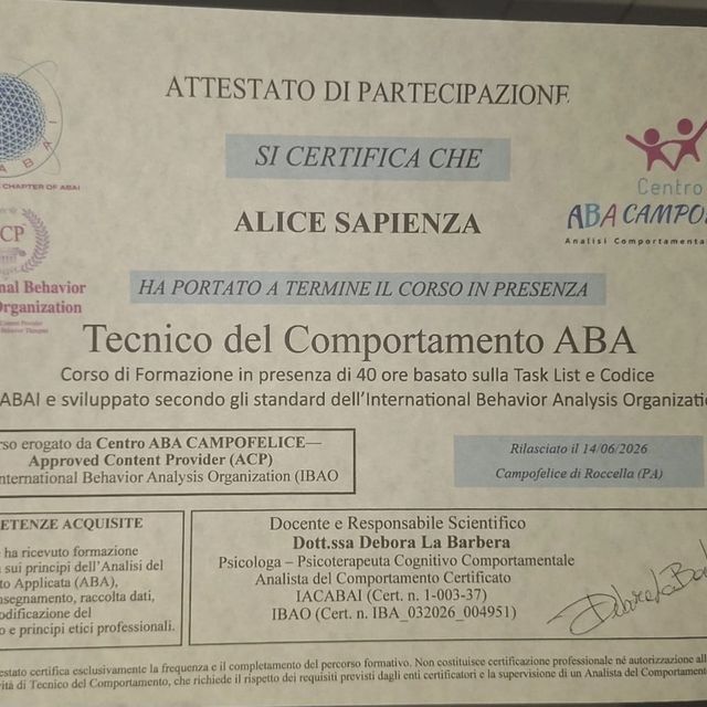 Ingrandire l'immagine: certificate 1