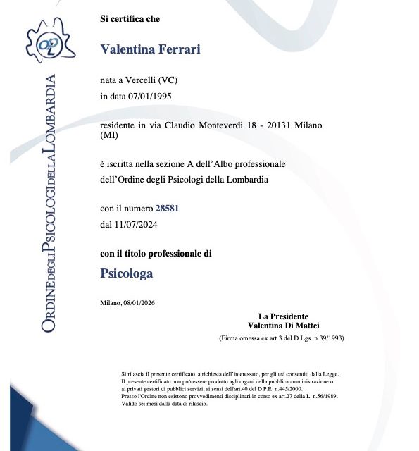 Ingrandire l'immagine: certificate 1