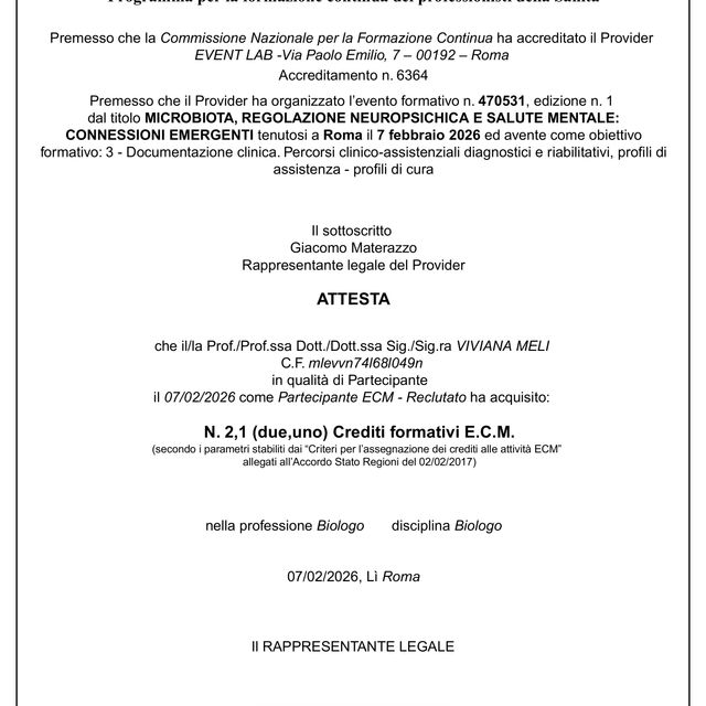 Ingrandire l'immagine: certificate 67