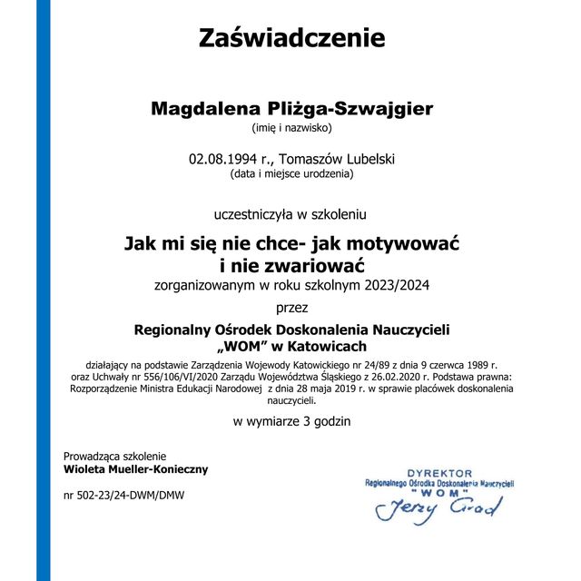 Powiększ obraz: certificate 9