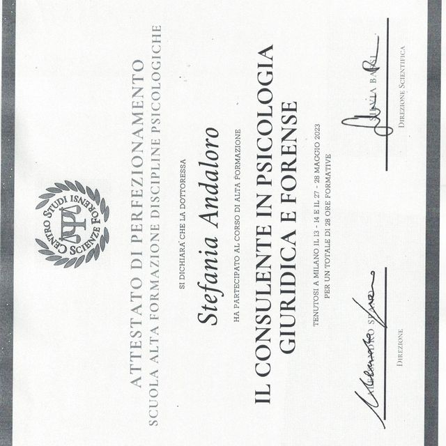 Ingrandire l'immagine: certificate 3