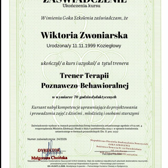 Powiększ obraz: certificate 8