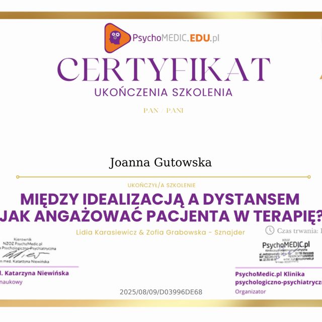 Powiększ obraz: certificate 20