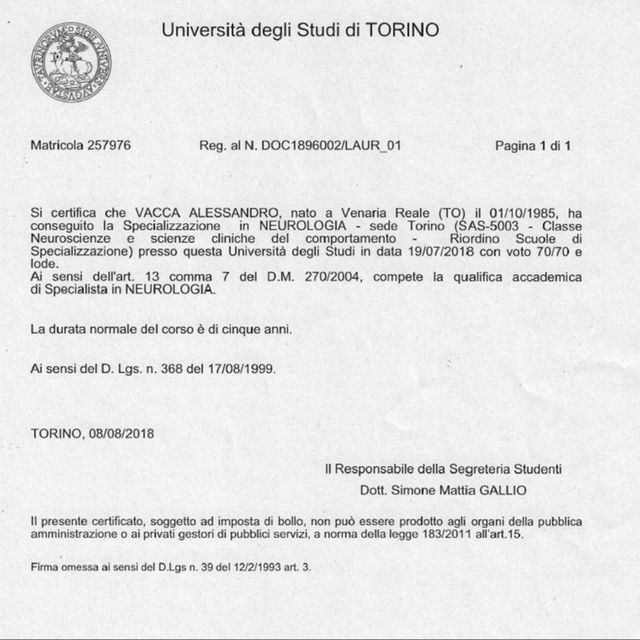 Ingrandire l'immagine: certificate 1