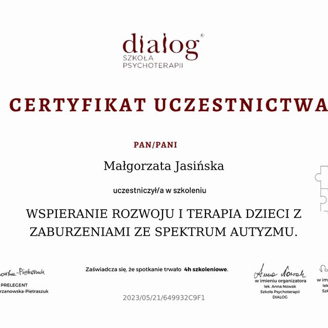 Powiększ obraz: certificate 46