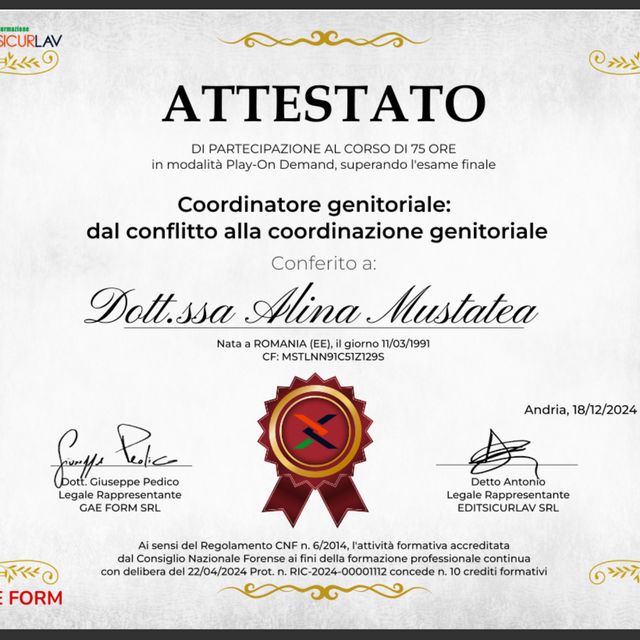 Ingrandire l'immagine: certificate 2