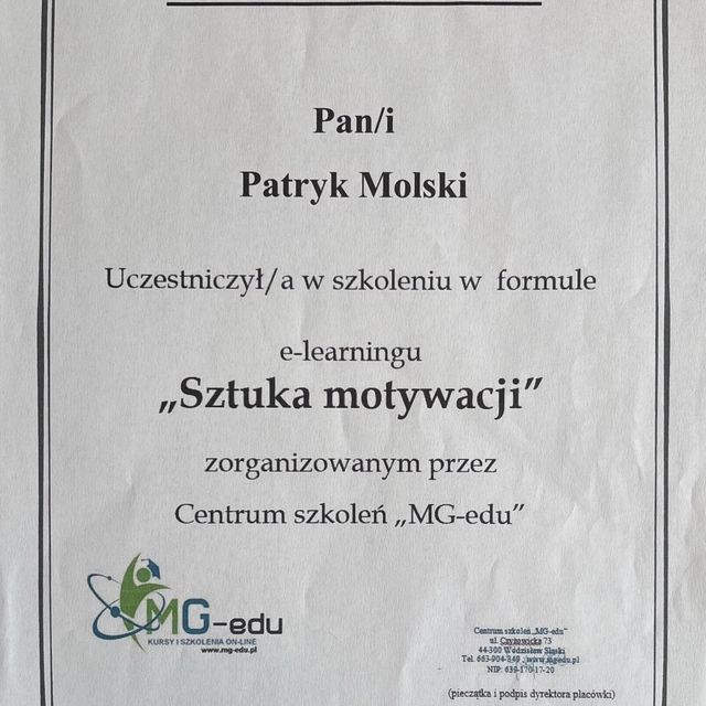 Powiększ obraz: certificate 109