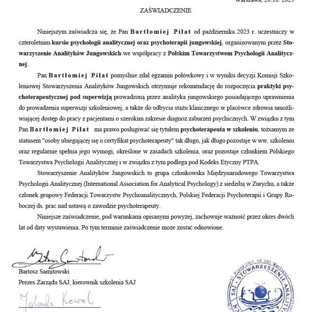 Powiększ obraz: certificate 1