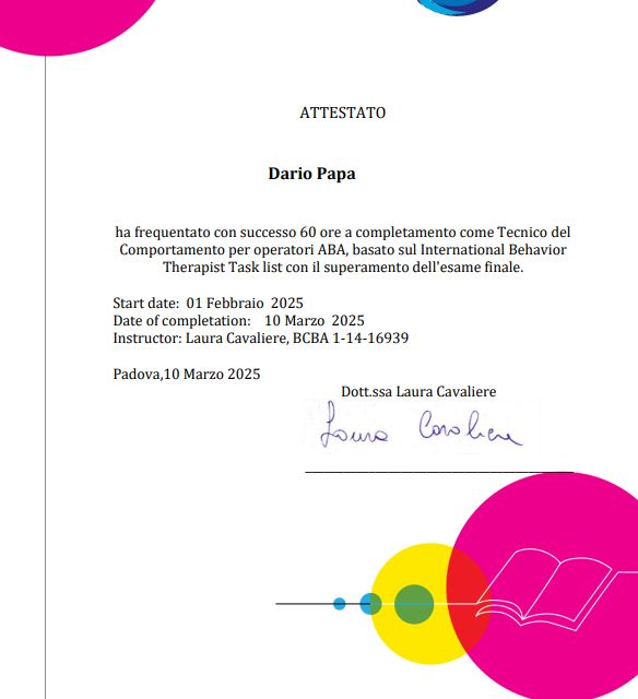 Ingrandire l'immagine: certificate 5