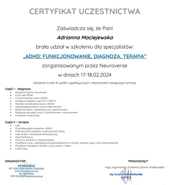 Powiększ obraz: certificate 1