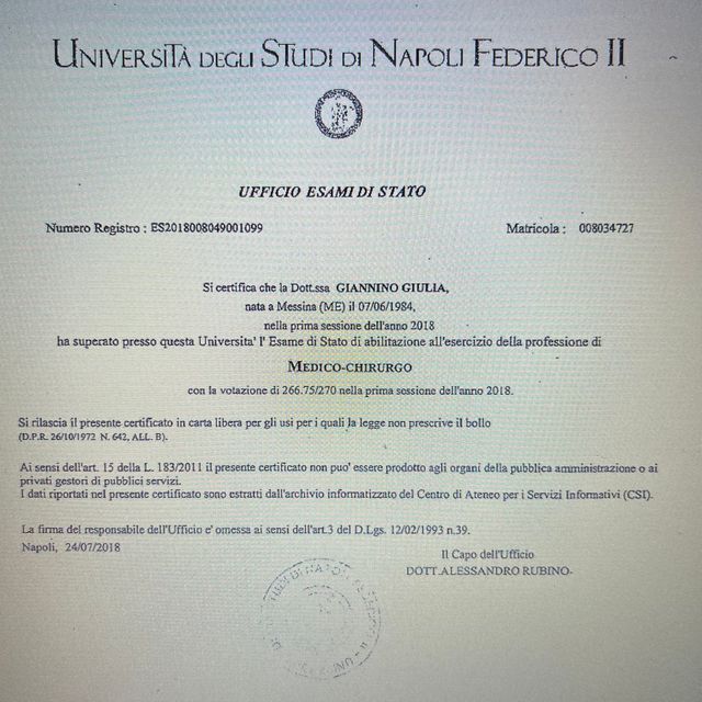 Ingrandire l'immagine: certificate 1