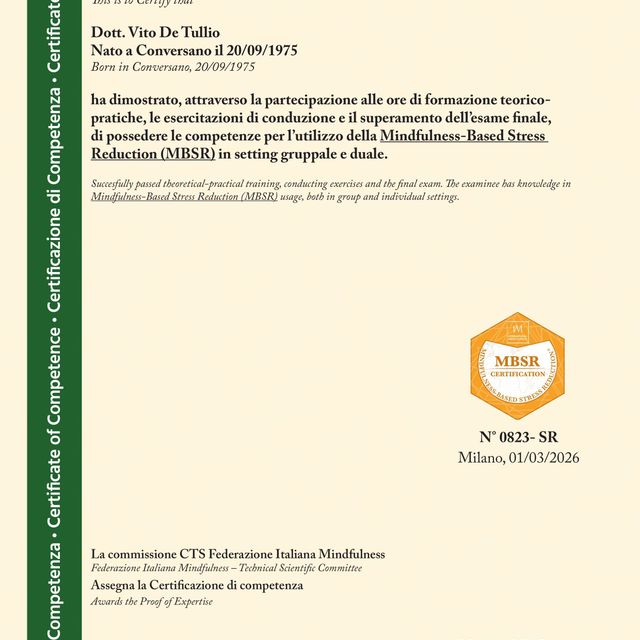 Ingrandire l'immagine: certificate 6
