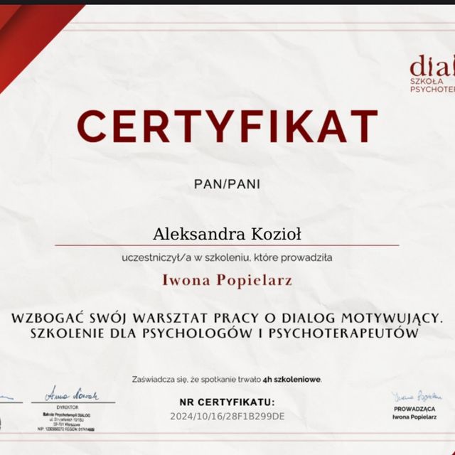 Powiększ obraz: certificate 4
