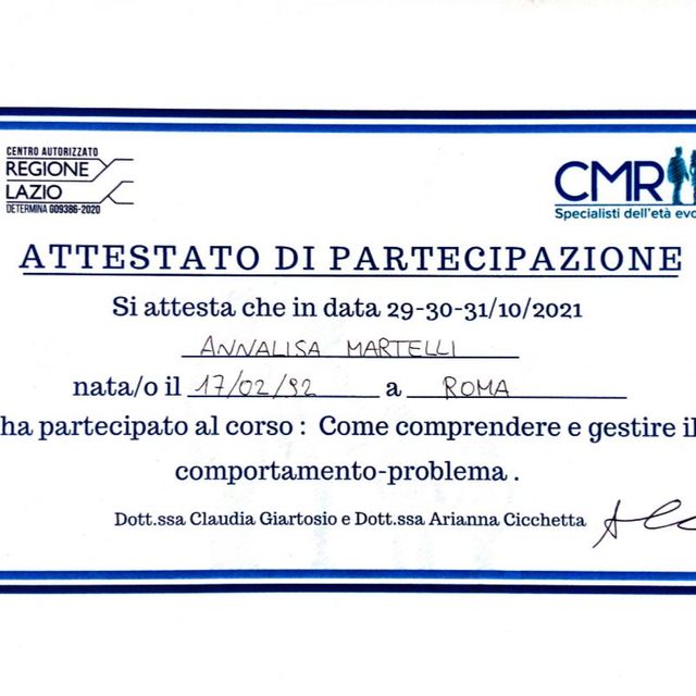 Ingrandire l'immagine: certificate 5