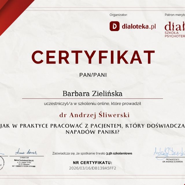 Powiększ obraz: certificate 19
