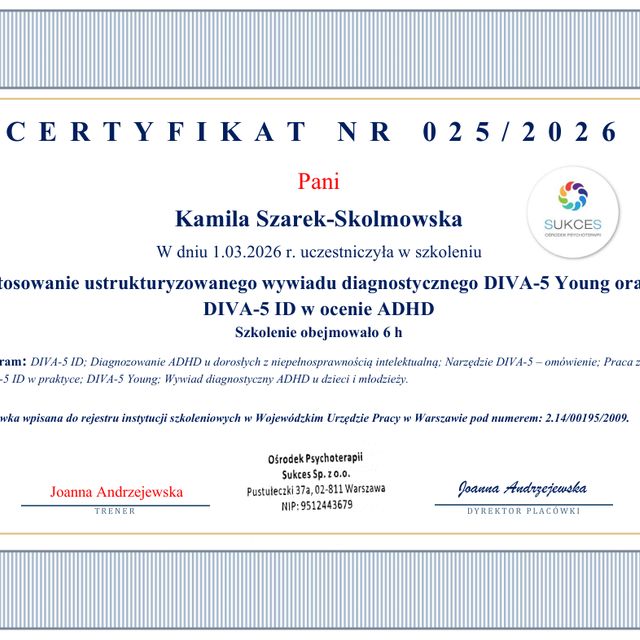 Powiększ obraz: certificate 8
