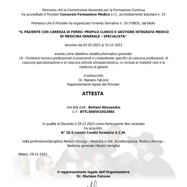 Ingrandire l'immagine: certificate 19