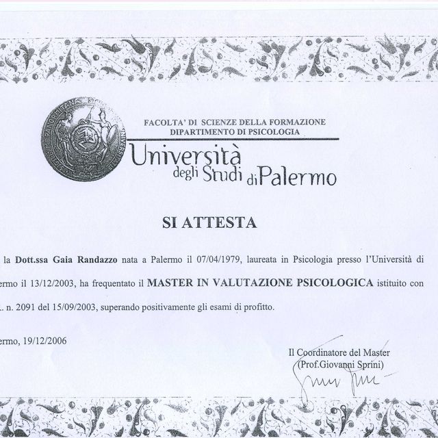 Ingrandire l'immagine: certificate 6