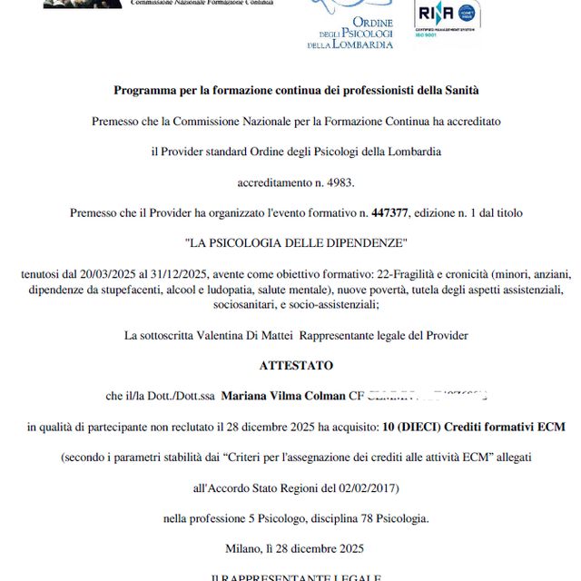 Ingrandire l'immagine: certificate 2