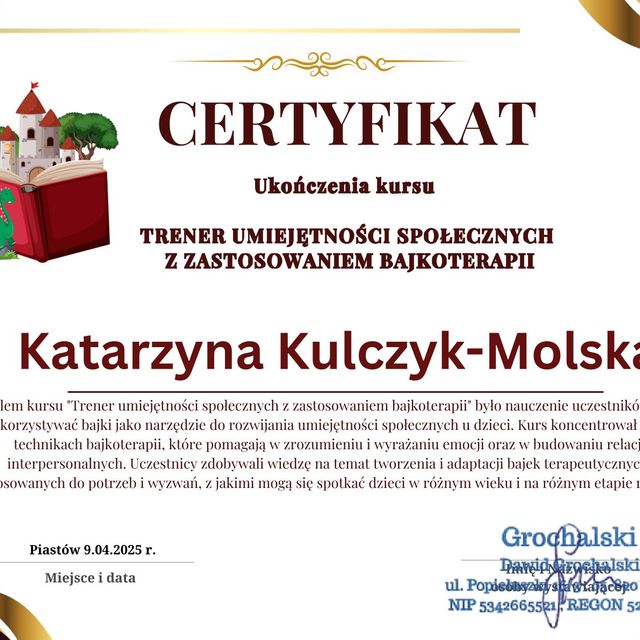 Powiększ obraz: certificate 11