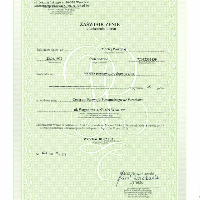 Powiększ obraz: certificate 6