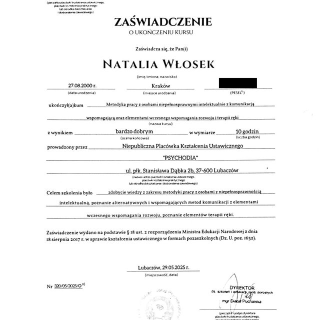 Powiększ obraz: certificate 5