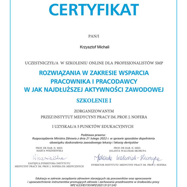 Powiększ obraz: certificate 17