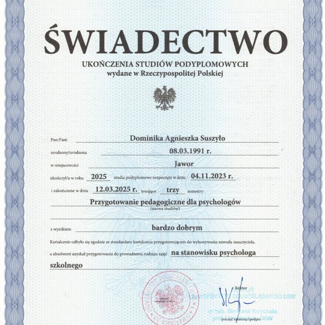 Powiększ obraz: certificate 8