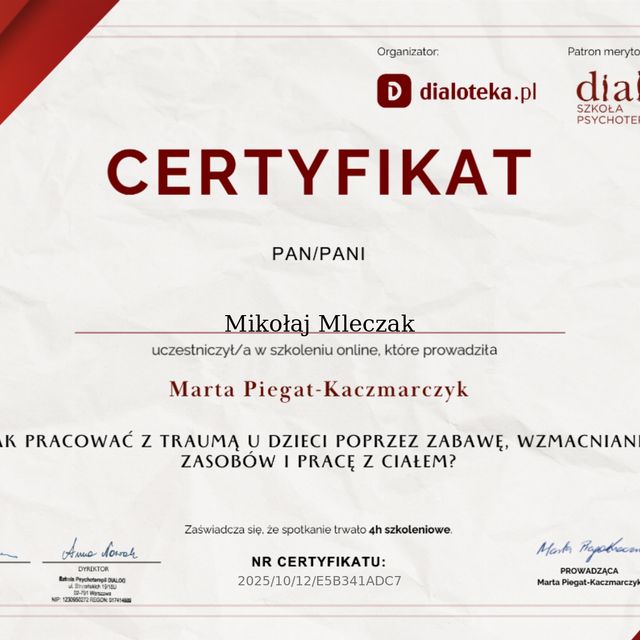 Powiększ obraz: certificate 31