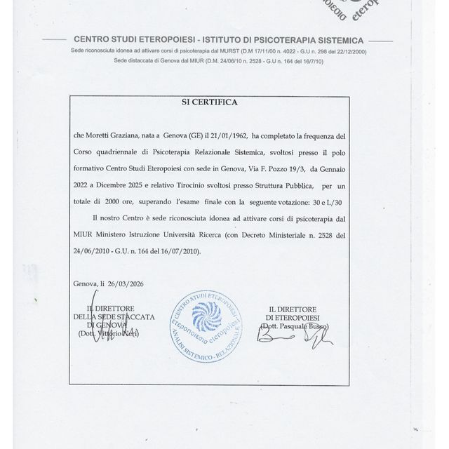 Ingrandire l'immagine: certificate 1