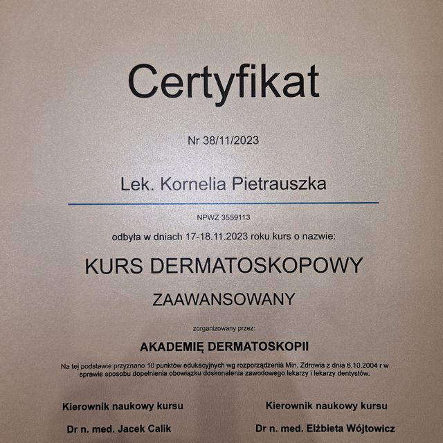 Powiększ obraz: certificate 4