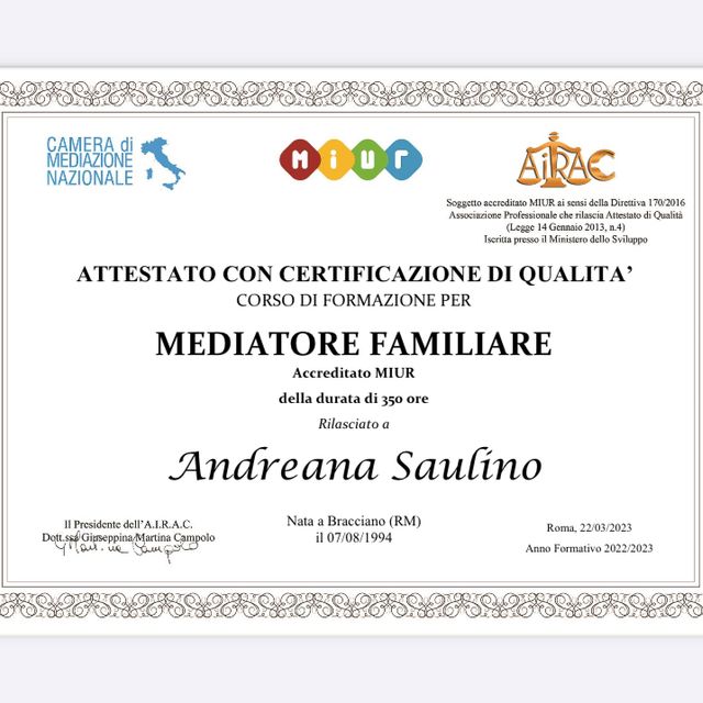 Ingrandire l'immagine: certificate 1