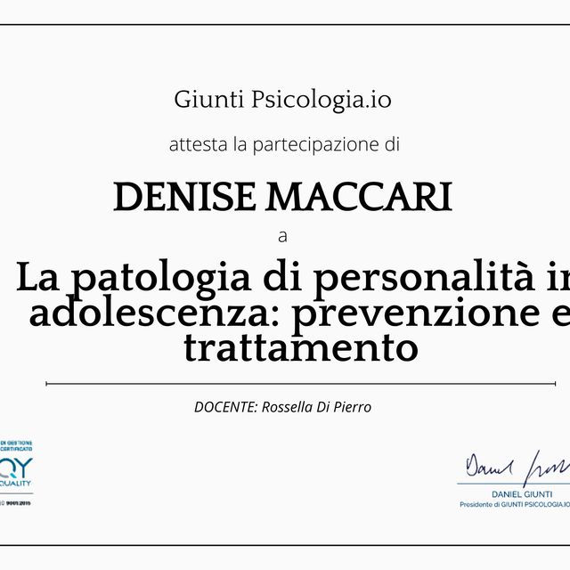 Ingrandire l'immagine: certificate 1