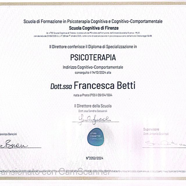 Ingrandire l'immagine: certificate 1