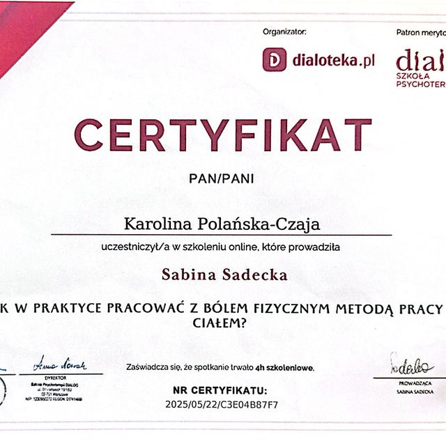 Powiększ obraz: certificate 9