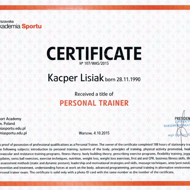 Powiększ obraz: certificate 20